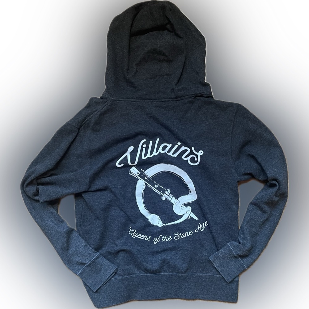 Queens of the Stone Age Villains Tour Zip Up Hoodie